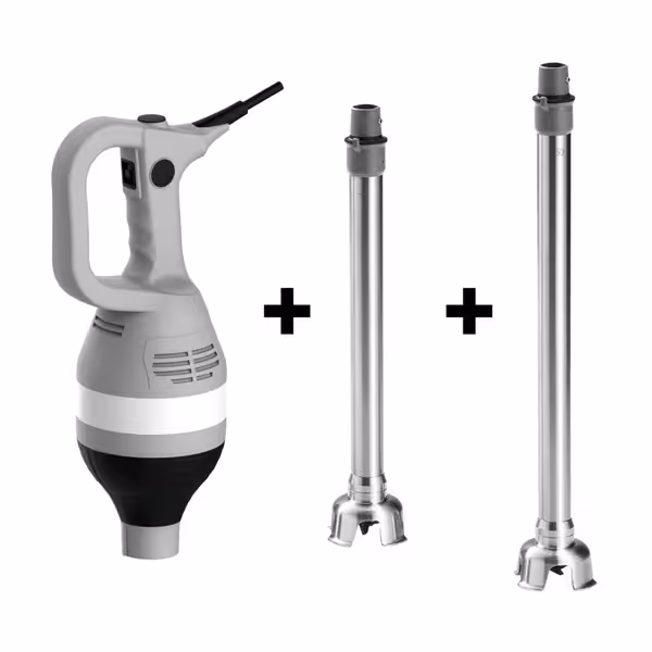 Mixer de mână - 750 Watt - până la 300 de litri - incl. tijă de amestecare - 350 & 450 mm