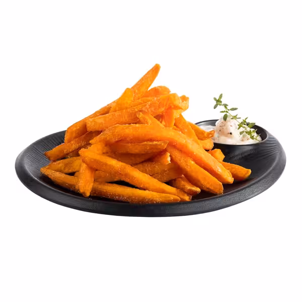 (6 pièces) Assiettes - NERO - Mélamine - 240x200 mm - avec coupelle à sauce 40 ml  