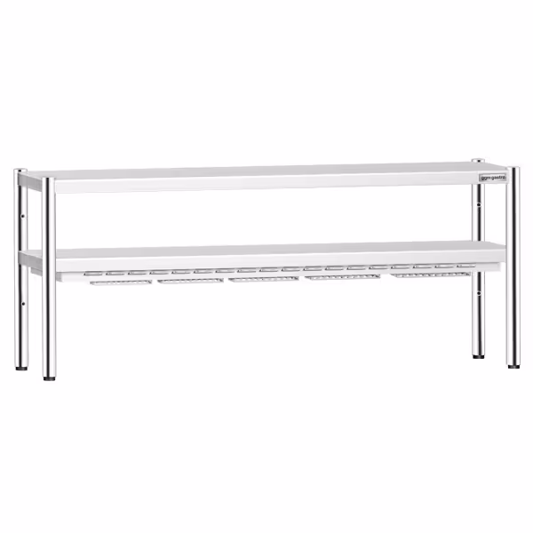 Mostek grzewczy PREMIUM z promiennikiem ceramicznym - 2000x370mm - 1,75kW - 2 podgrzewane poziomy - regulowana wysokość