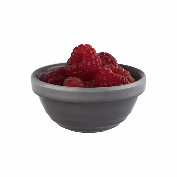 (6 stuks) Ramekin - EMMA - Melamine - 60ml - rond - Ø75mm - Grijs