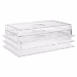 (6 kpl) Kupu - GN 1/1 - polykarbonaatti - 530x325 mm - Korkeus: 95 mm - sopii: GN 1/1 -astialle