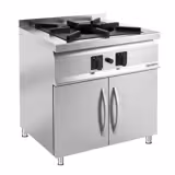 Gasherd Tantuni - 24 kW - 1 Brenner - inkl. Tantuni Pfanne & Unterbau mit 2 Türen