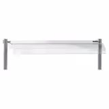 Support de verre KOPENHAGEN - 750x400mm - Épaisseur : 3mm - compatible avec BVI800-2 & BVI800 - Glashalterungen BVI800-GH2 ou BVI800-GH6 disponibles séparément
