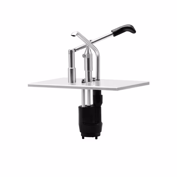 Dispenser per salse - Acciaio inox - 265x162x350mm - adatto per GN 1/4 - einstellbarer Dosierung