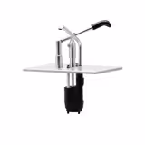 Sausdispenser - RVS - 265x162x350mm - geschikt voor GN 1/4 bak - instelbare dosering