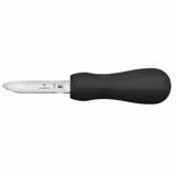 VICTORINOX | Oyster Shucker Knife – Stainless Steel - Curved Blade - Black Handle