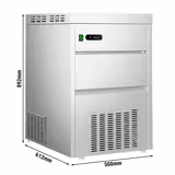 Commercial Flake Ice Machine - 100kg/24h - with Storage Bin