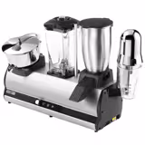 Combi barapparaat 4-in-1 - barblender, ijscrusher, milkshakemachine & citruspers - 150 + 750 + 150 + 100W - geluidsarm
