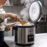 Cuociriso elettrico professionale - 6L - 1950W - 230V - per sushi