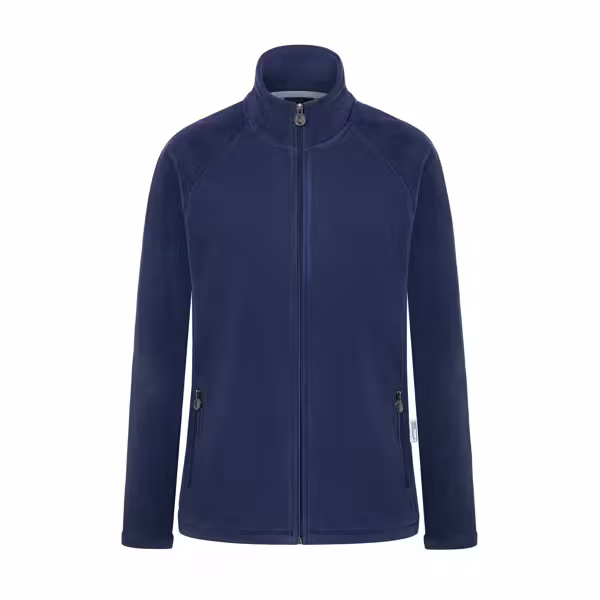 KARLOWSKY | Women's Workwear Fleece Jacket Warm‑Up – Navy - 3XL - Recycled Polyester