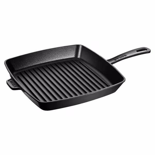 STAUB | GRILL PANS - American Grill - 300x300mm - Gietijzer - Zwart