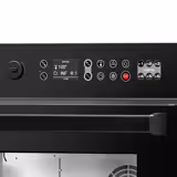 Four à cuisson accélérée - 3,4 kW - inox - incl. sonde de température, plaque à pizza, panier antiadhésif | cuisson 80 % plus rapide