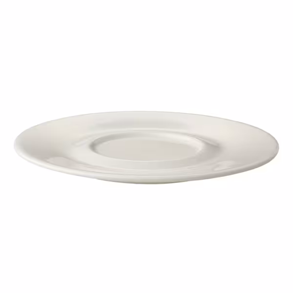 (6 stuks) LUX - Cappuccinoschotel - Ø 160mm - Ivoor