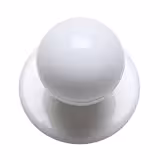 (12 unid) Botões esféricos - Branco