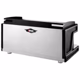 WEGA | Airy - Macchina da caffè espresso - 3 gruppi - 5,6 kW - con 2 montalatte e acqua calda - Nero