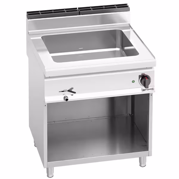 Elektrische bain-marie - 2x GN 1/1 - 2,4 kW - met aftapkraan
