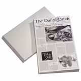 (500 pieces) Greaseproof wrapping paper - SNACKHOLDER - 420 x 250 mm - newspaper print design