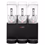 Slush-Maschine - 3x 12 Liter - 1,4 kW - Schwarz