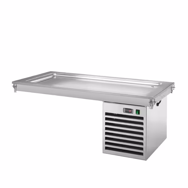 Ankastre soğuk yüzey - 1460mm - +2 ila +8°C - 4x GN 1/1 - 450W