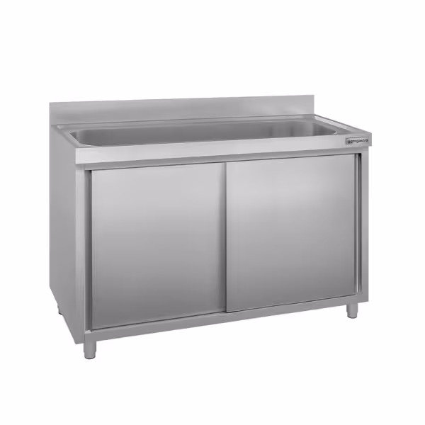 ECO Tencere Yıkama Dolabı - 1400x600 mm - 1 havzalı