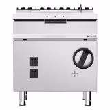 Elektro Kippbratpfanne - 60 Liter - 9 kW - mit Handrad und Wasseranschluss