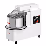 Teigknetmaschine - 22 Liter / 18 kg - 2 Geschwindigkeiten -  Kessel abnehmbar & Rührwerk aufklappbar - Timerfunktion