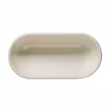 (6 pcs) Bowl - TEOS - Porcelain - 160x65mm - Depth: 50mm - Cream