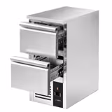 Tavolo refrigerato PREMIUM - 450x700mm - Statica - 102 L - con 2 cassetti