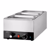 Elektrische bain-marie - 1,2 kW - GN 1/1 met 150mm hoogte - met aftapkraan
