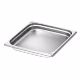 (6 pz) Bacinella GN in acciaio inox GN 2/3 - Altezza: 40mm