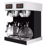 Machine à café filtre - 2x 1,8 litres - incl. 2 carafes en verre