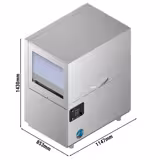 Lave-vaisselle à convoyeur - Commande électronique (affichage numérique) - 11,25kW - panier 500x500mm - avec pompes doseuses intégrées pour détergent et produit de rinçage