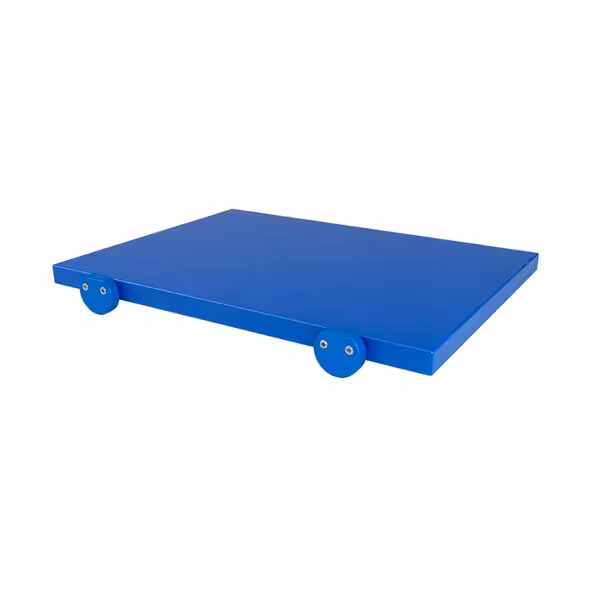 Antislip snijplank - 300x500mm - Dikte: 20mm - HACCP-conform - HDPE - Blauw - Antislipvoetjes - Vaatwasmachinebestendig