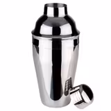 (6 Stück) Shaker - CLASSIC - Edelstahl - 0,5 Liter