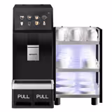 Macchina Caffè Superautomatica Professionale - 16 programmi - Touchscreen 10Zoll - 1 contenitore per chicchi - inkl. Scaldatazze