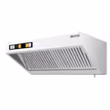 Cappa a parete Professionale Snack autoaspirante - 1600mm - Prof.700mm - con regolatore di velocità, filtri a labirinto antigrasso e illuminazione LED