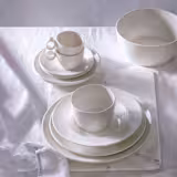 (12 st) LUX - Kaffefat - Ø 180 mm - Elfenbenvit