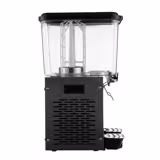 Profesyonel Soğuk İçecek Dispenseri - Karıştırıcılı 2 polikarbon hazne - 2x18L - 600W - Siyah