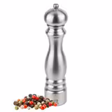 (3 pieces) PEUGEOT | PARIS CHEF - Pepper Mill - u'Select - Stainless Steel - Height: 300mm