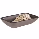 (20 Stück) Schale - OAK - Melamin - 0,1 Liter - 115x70mm - Braun