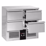 Koelwerkbank PREMIUM - 900x700mm - 4 laden