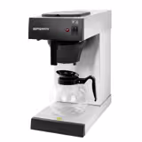 Koffiezetapparaat - filterkoffie - 1,8L - met 2 warmhoudplaten - incl. 1 glazen kan