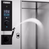 Plinski konvektomat - Na dodir - 40x GN 1/1 - uklj. Sustav pranja, temperaturna sonda, Boiler & Kolica za pladnjeve / poslužavnike