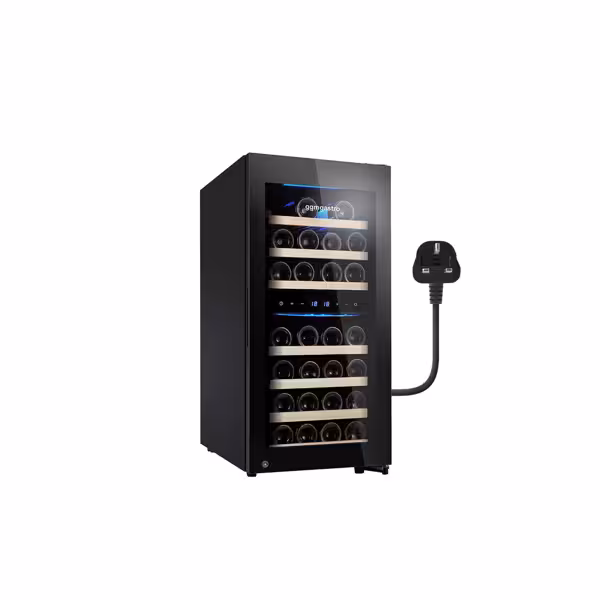Commercial Wine Fridge – Dual Zone – 100 Litres – max. 33 Bottles