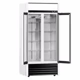 Vetrina frigo per bibite - 925mm - 630l - termostato digitale - con 2 porte in vetro