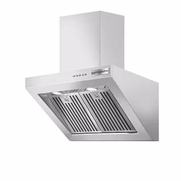 Plasma afzuigkap - 600mm - 96% luchtzuivering (recirculatie) - met snelheidsregelaar, motor - inclusief plasmafilter, lamellenfilters en LED-verlichting