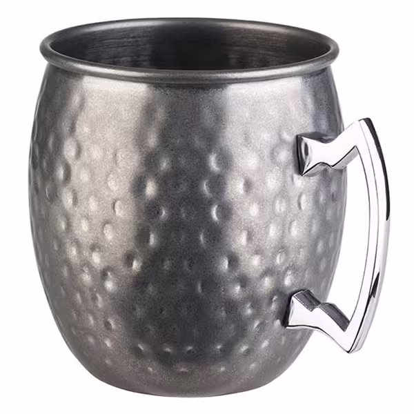 (6 kpl) MOSCOW MULE - Muki - 500 ml - jossa kromattu kahva