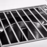 Tempéreuse à chocolat / Chocotemper - 12 kg - 2,5 kW - avec robinet de vidange - incl. surface de rangement avec zone de glaçage