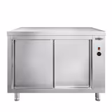 Tavolo armadiato caldo PREMIUM - 1000x600 mm - con passante