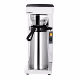 Filtre kahve makinesi PROFESYONEL - 2,2L - 2,20 kW - manuel su beslemeli & termosa direkt demleme ile - 1 pompalı termos & filtre tutucu & 25 adet 110mm filtre & temizlik fırçası & ölçü kabı dahil